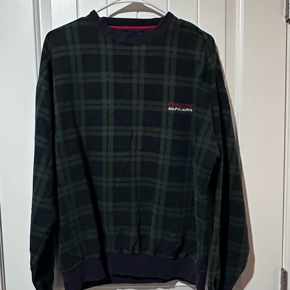 Ralph Lauren Other - Vintage Chaps Ralph Lauren Green and Black Crewneck Sweater Large